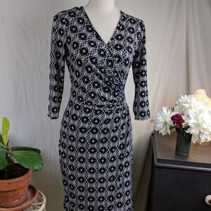 Laundry By Design Faux Wrap Dress Size 2